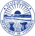 Sello de armas del Departamento de Comercio de Ohio