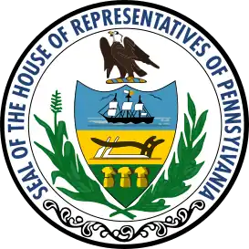 Sello de la Cámara de Representantes de Pensilvania