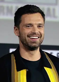 Actor Sebastian Stan en la Comic-Con Internacional de San Diego en 2019