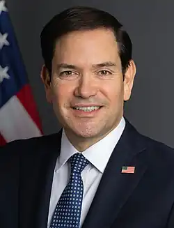 Secretario de Estado Marco Rubio de Florida (2025-presente)