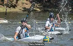 en posición de ataque, jugado torneo en São Miguel Arcanjo, Sao Paulo, Brasil.