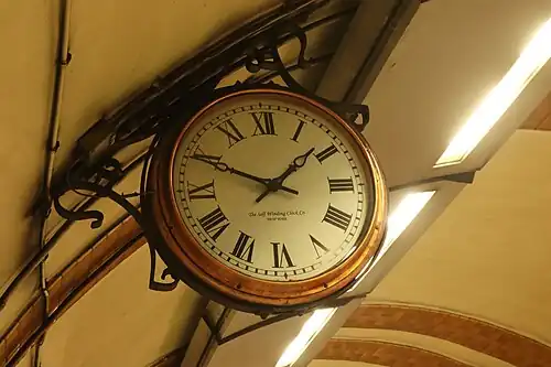 Reloj en la Estación del Metro en Tufnell Park