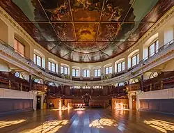 Interior del teatro Sheldonian