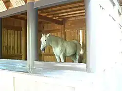 Establo de caballos en Naikū.