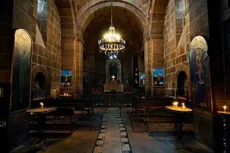 Interior de la iglesia