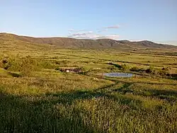 Vista panorámica de la Sierra de Guadarrama desde el Caserío