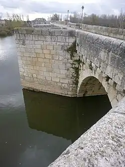 Detalle del puente, año 2018.