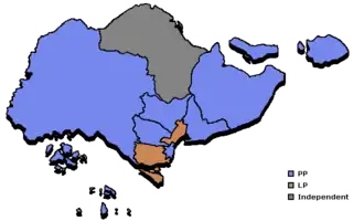 Elecciones generales de Singapur de 1951
