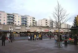 Skärholmens centrum (Estocolmo), inaugurado en 1968