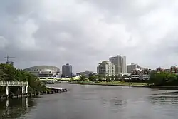Vista del Coliseo de Puerto Rico y Hato Rey Norte