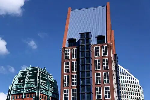 Dutch Ministry of Health, Welfare and Sport at The Hague, Netherlands by Michael Graves (2003)