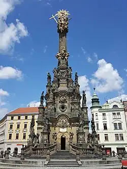 columna de la Santísima Trinidad en Olomouc (1714-1754)