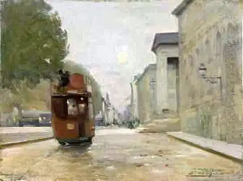 El tranvía, Place de la République