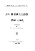 Sobre el gran sacerdocio y otras páginas