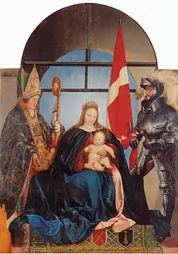 Madonna Solothurn, de Hans Holbein el Joven (1522)