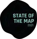 Logo of State of the Map 2021