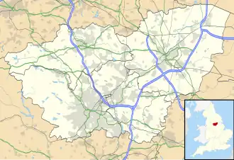 Sheffield ubicada en Yorkshire del Sur