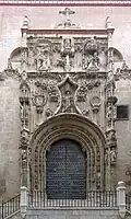 Portada de la Iglesia de Santa María del Sagrario (acabada en 1498), Málaga
