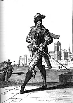 Grabado napolitano (hacia 1650).