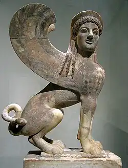 Esfinge, c. 530 a.C.