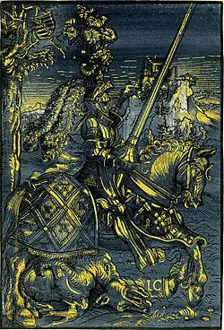 San Jorge, de Lucas Cranach (1507).