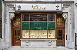 Tienda de Wartski en St. James's Street, Londres