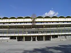 Entrada al estadio Plovdiv.