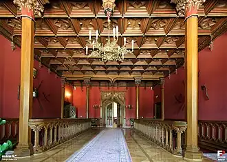 Sala del palacio en Starejwsi (1859-1862), Bolesław Podczaszyński