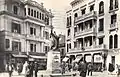 Estatua del cardenal de Lavigerie Plaza de la Bolsa en Túnez