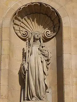 Santa Escolástica (Iglesia del Val de Grâce)