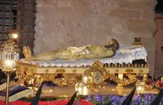 Paso del Santo Entierro de Cristo.