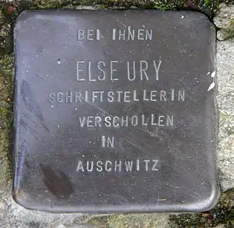 Placa conmemorativa en Solinger Straße 10 (Berlín-Moabit)