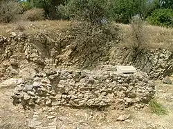 Ruinas del Estrategeion, edificio donde se reunían. (Ágora de Atenas).