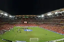 El Lang Park de Brisbane fue la sede de la final.