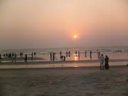 Playa de Kerala.