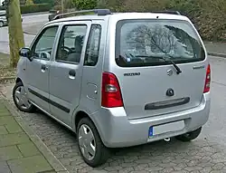 Suzuki Wagon R+ segunda generación ( modelo compartido con la primera generación del Opel agila )