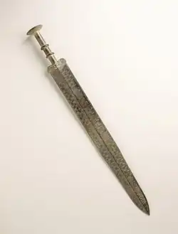 Jian de la dinastía Zhou (481-221 a. C.)