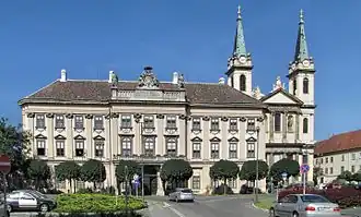 Palacio del Primado y Catedral de Szombathely.