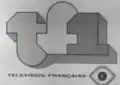 Logo del canal en blanco y negro (819 líneas) de TF1 desde el 6 de enero de 1975 hasta el 19 de julio de 1983.[17]​