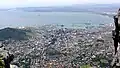 La bahía y la ciudad del Cabo desde la montaña de la Mesa (foto: Hilton Teper).