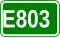 Ruta europea E803.