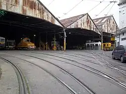 Vista del interior del taller