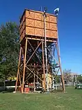Antiguo tanque de agua de la estación