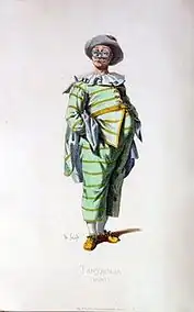 Tartaglia, juez tartamudo en el modelo napolitano.