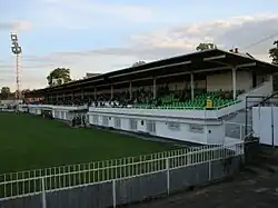 Tribuna del antiguo estadio
