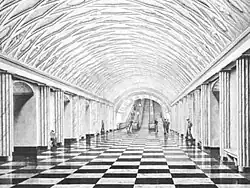 Proyecto para Teatrálnaya (1936)