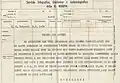 Italia: telegrama enivado a Mussolini (1928).