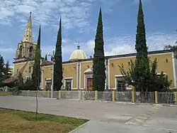 Fotografía del templo de San Miguel Arcángel en Ignacio Zaragoza, comunidad al sur del municipio.