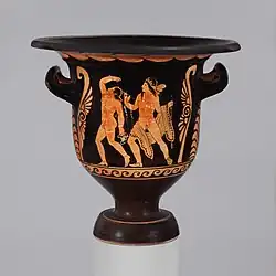 Crátera del Museo Metropolitano de Arte (inv.62.11.3).