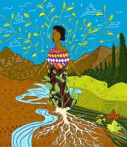 Al posicionar lo femenino, completamente separado de lo masculino, en el mismo plano que la naturaleza y el cuerpo, se valida la idea de su sometimiento y explotación.